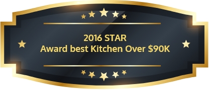 2016 STAR Award best Kitchen Over $90K