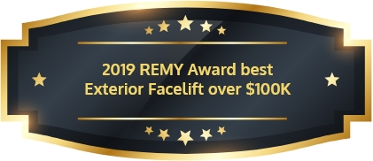2019 REMY Award best Exterior Facelift over $100K