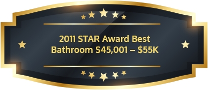 2011 STAR Award Best Bathroom $45,001 – $55K