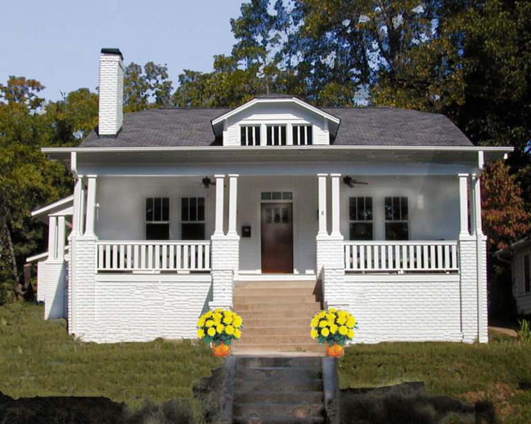 Exterior After Remodel Historic Home in Raleigh