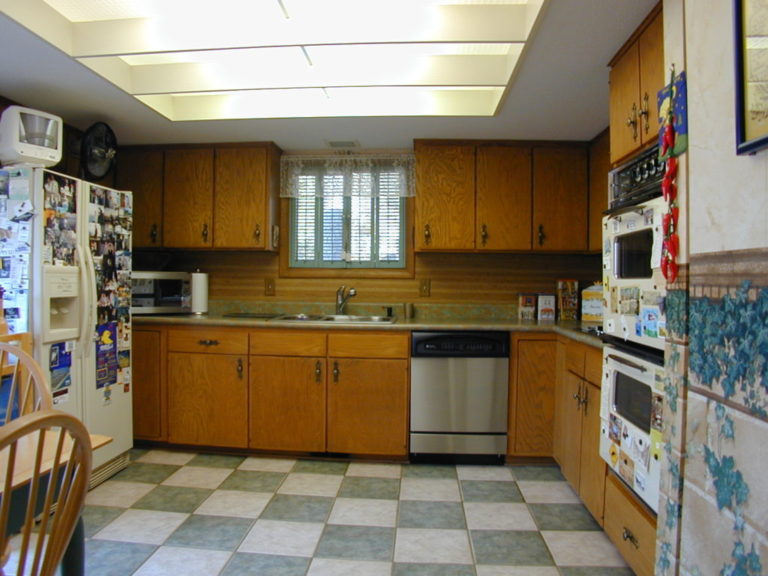 7 Foor ceiling in original kitchen
