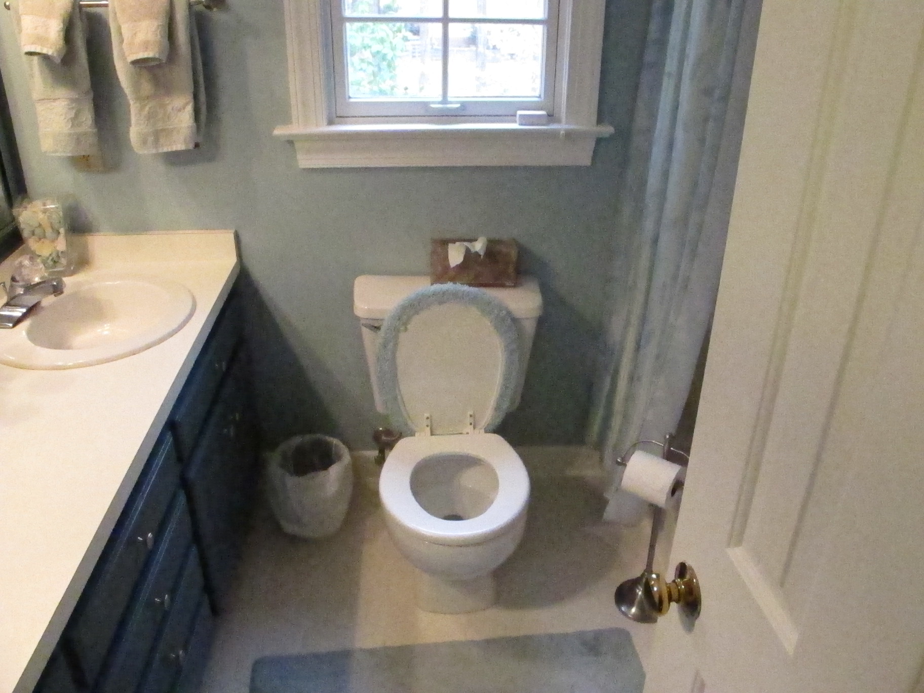 Guest Bathroom In Cary Before Remodel
