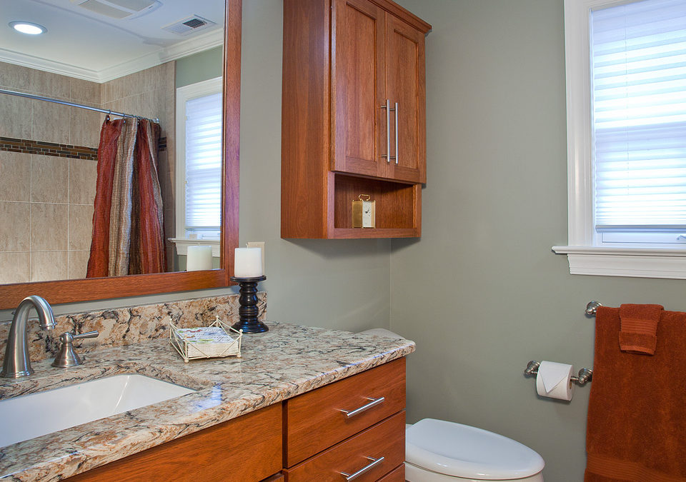 Guest Bathroom In Cary Gets Remodeled