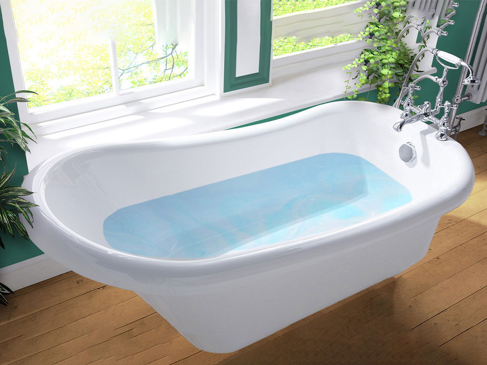 How To Get Rid Of Blue Stains In Bathtub